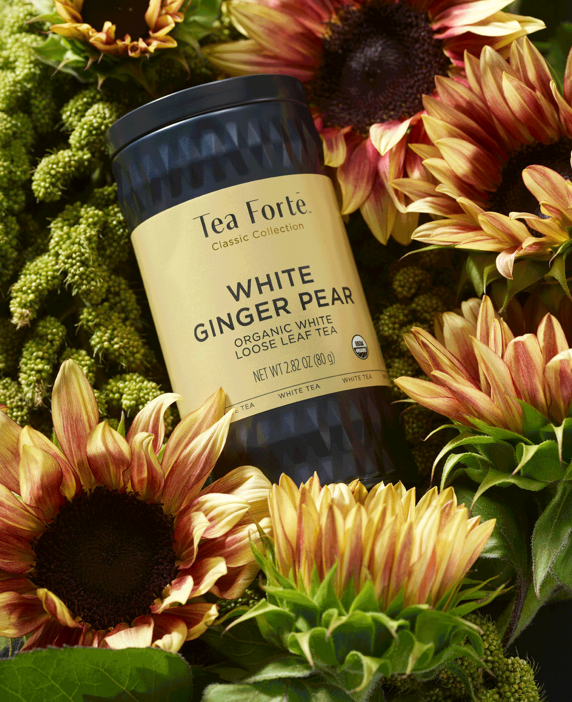 Tea Forte White Ginger Pear Flower Warming